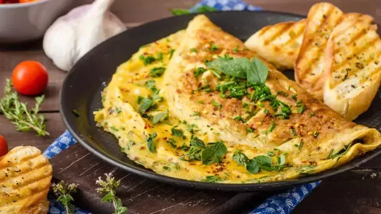 Sebzeli Omlet